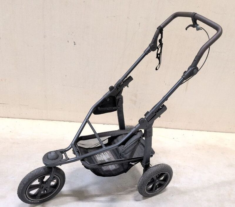 TFK Kinderwagen Kombikinderwagen Mono 2 Premium grau Luftreifen All-Terrain 2024 - 4260643473319