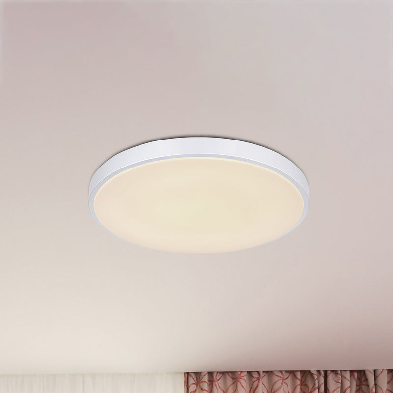 Globo Deckenleuchte Sonny LED Lampe dimmbar CCT silber Ø50,5cm 2400Lumen - 9007371421831