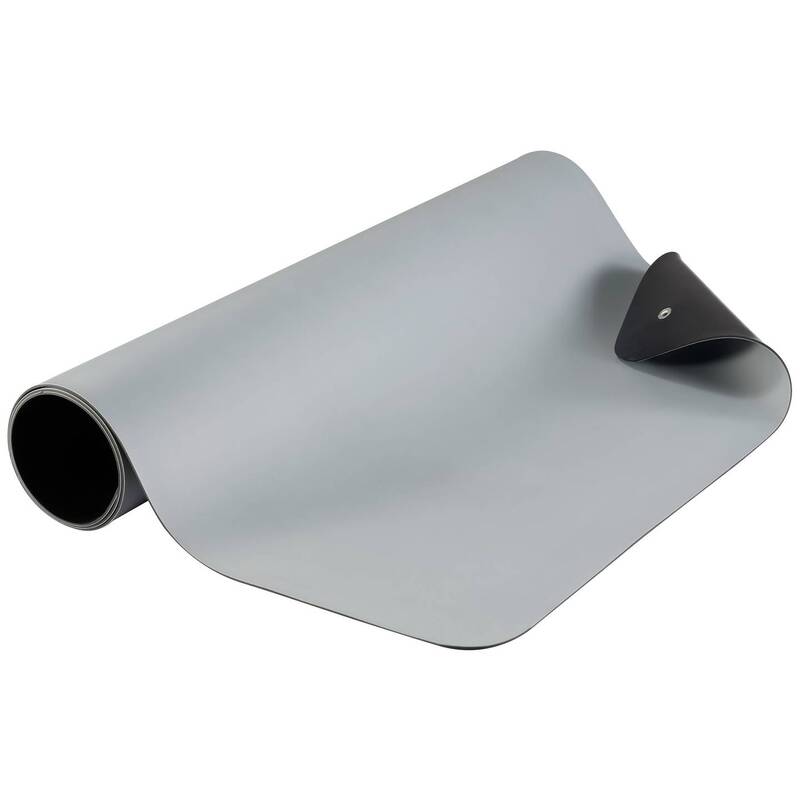 TRU COMPONENTS ESD-Matte grau 1200x600mm Nitril-Butadien-Kautschuk 1 St. - 4064161321035