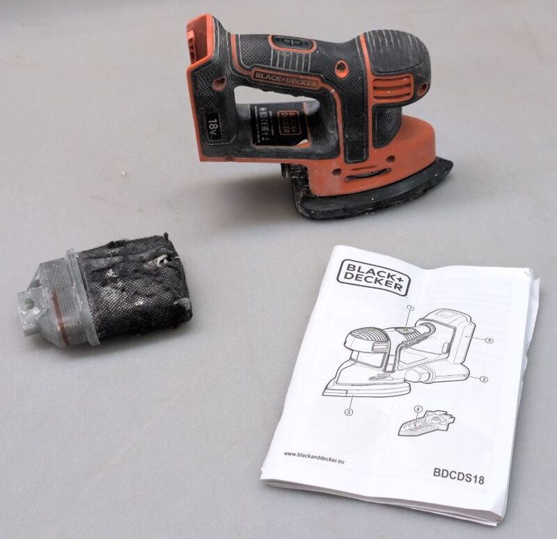 Black & Decker Akku-Deltaschleifer BDCDS18N-XJ 18V Schleifmaschine ohne Akku - 5035048655351
