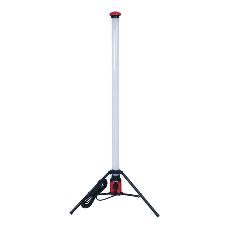 STIER LED-Tower-Baustrahler 360° 8280 Lumen 72W Baustrahler IP54 180cm robust - 4251709619222