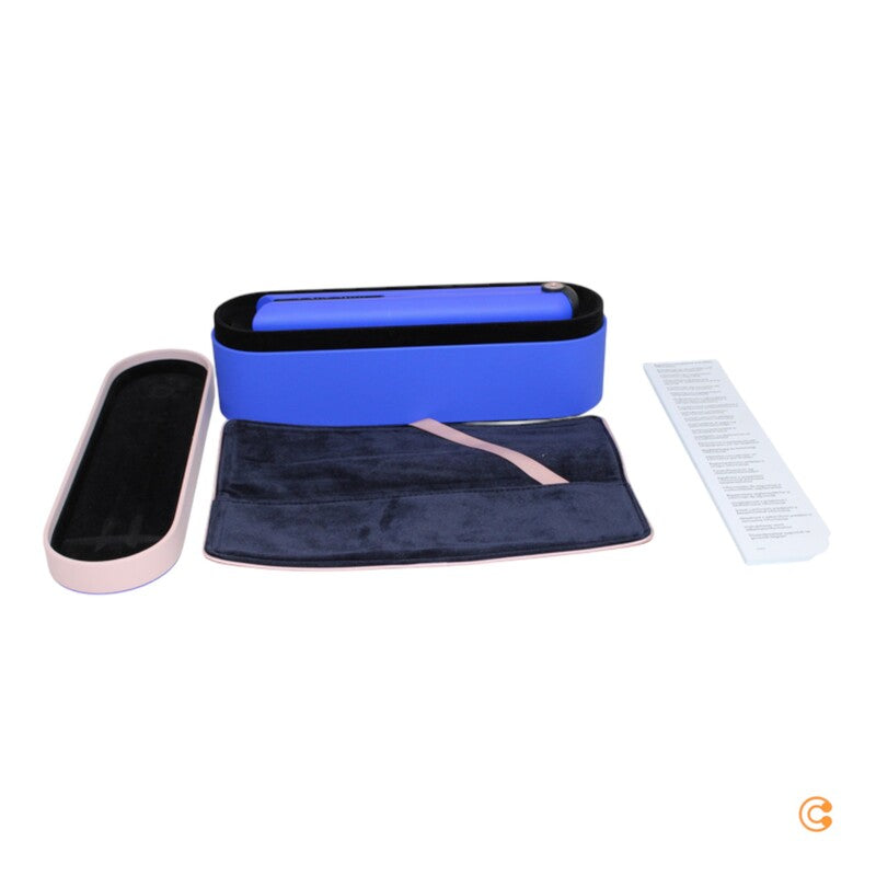 Dyson Corrale Haarglätter Glätteisen Blau Geschenkedition kabellos Akku Display - 5025155087336