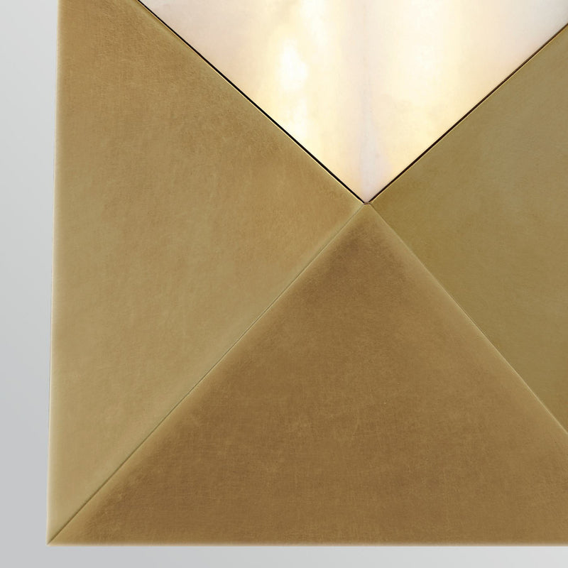 Quintiesse Wandlampe Wandleuchte CAESAR LED dimmbar altmessing creme - 5024005992554
