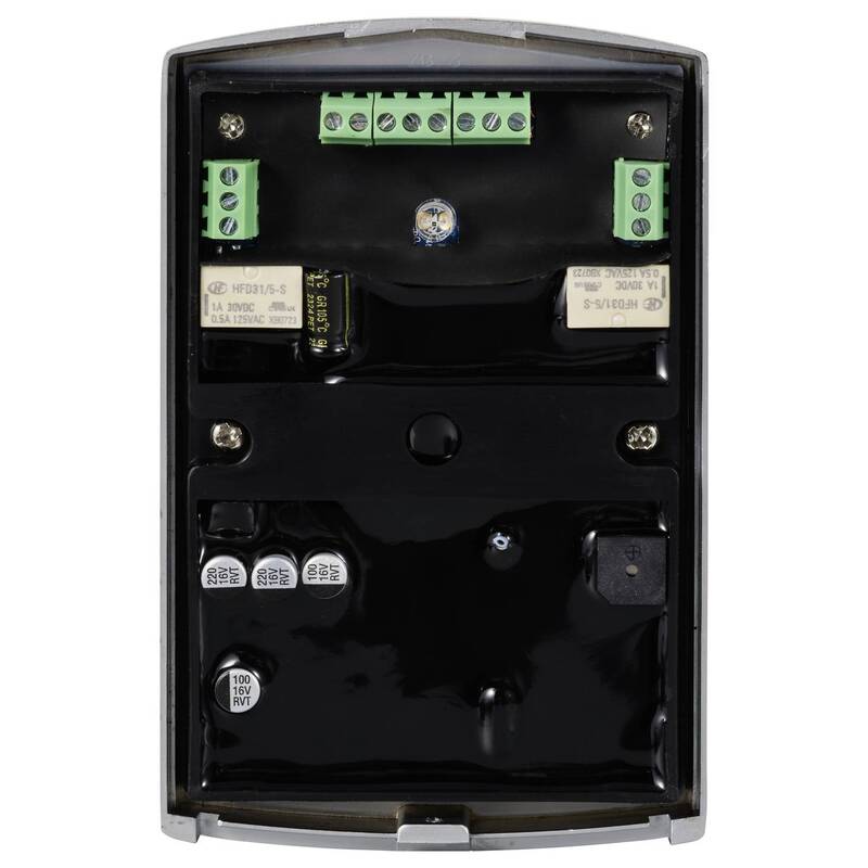 Sygonix Code-Tastatur RFID Oberflächenmontage IP66 beleuchtet 12V 24V silber - 4064161333632