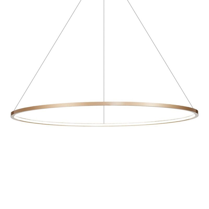 Milagro Lighting Hängelampe Pendelleuchte LED Saturno gold Aluminium Kunststoff - 5902693788638