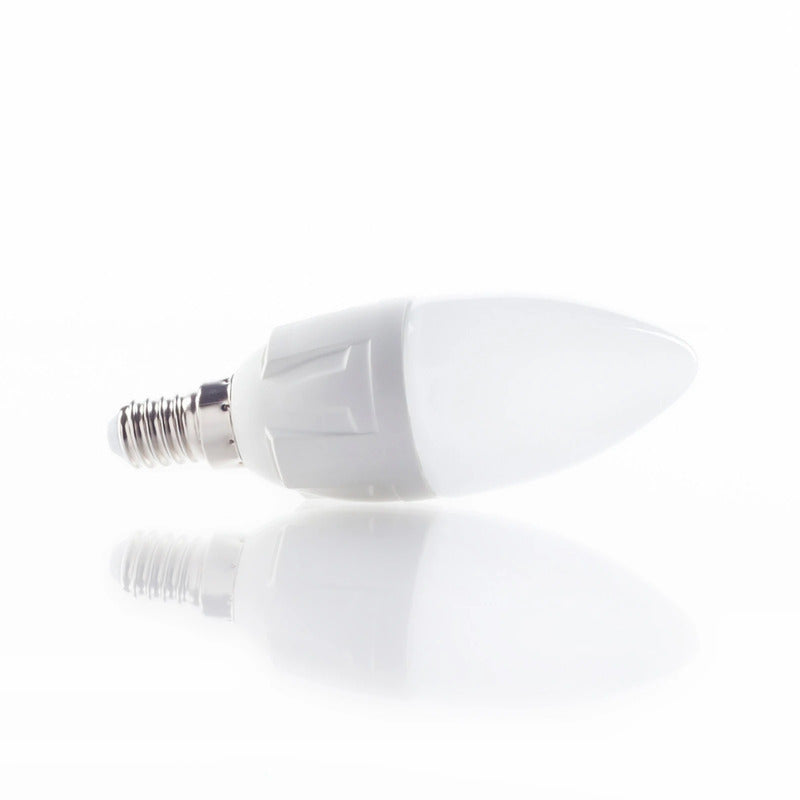Philips Lampe Birne LED Kerzenform E14 warmweiß matt weiß 8 STÜCK - 6291106552157