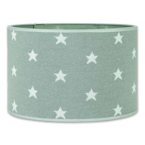 B-Ware Baby's only Star mint / weiß Lampenschirm Kinderlampenschirm Lampenabdeckung