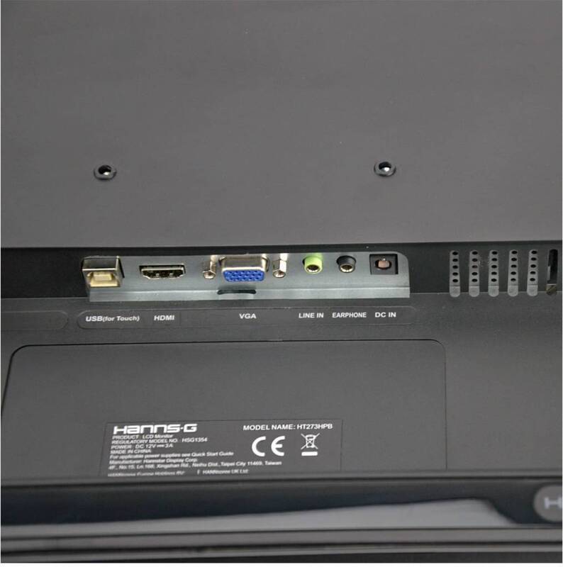 Hannspree HT273HPB Touchscreen-Monitor 68.6 cm 1920 x 1080 Pixel SIEHE TEXT/FOTO - 4711404020988