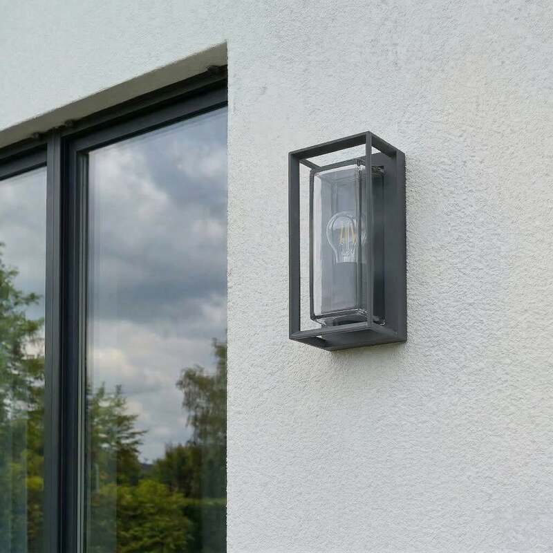 Arcchio Außenwandleuchte Ismera LED Gartenlampe mit Bewegungsmelder IP65 - 4251911795844