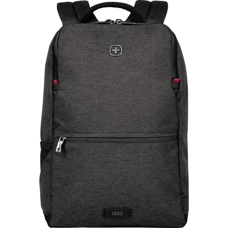 Wenger Notebook Rucksack MX Reload grau für 25,4cm Laptop mit Check-in Fach - 7613329114490