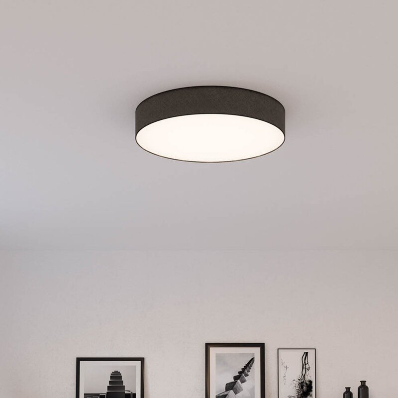 Smartwares Deckenlampe Mia Deckenlampe Lampe Leuchte E27 schwarz Ø 60 cm - 8711387171482