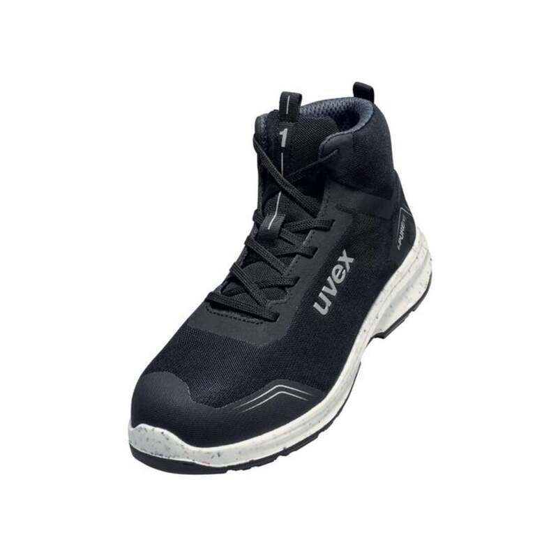 Uvex Stiefel 1 sport S1 Sicherheitsschuh Herren Damen schwarz Gr. 41 Weite 14 - 4066853044734