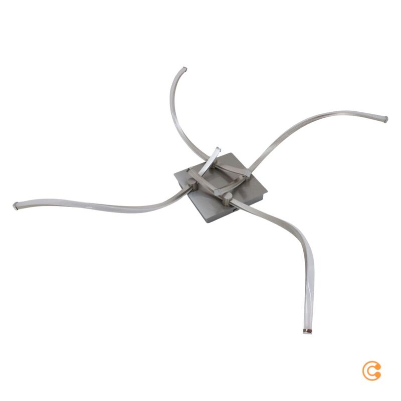 Paul Neuhaus Deckenleuchte Lampe LED Polina silber dimmbar Memoryfunktion Stahl - 4012248285657