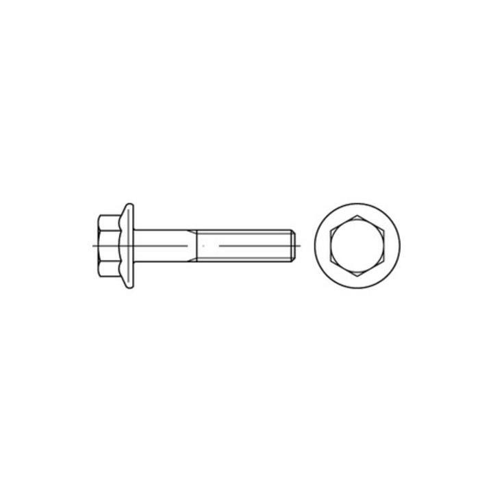 MBN Sechskantschrauben Schrauben Flansch Zinklamellenbeschichtung M 14 x 40 1820 - 4043952771471