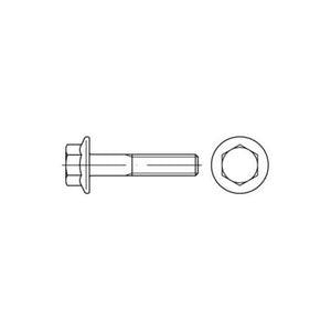 B-Ware MBN Sechskantschrauben Schrauben Flansch Zinklamellenbeschichtung M 14 x 40 1820