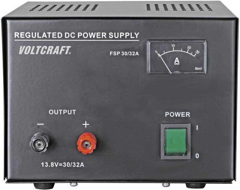 Voltcraft Labornetzgerät FSP-11330 Netzteil 13.8 V/DC 30 A 415 W Schwarz 9,1 kg - 4016138522655