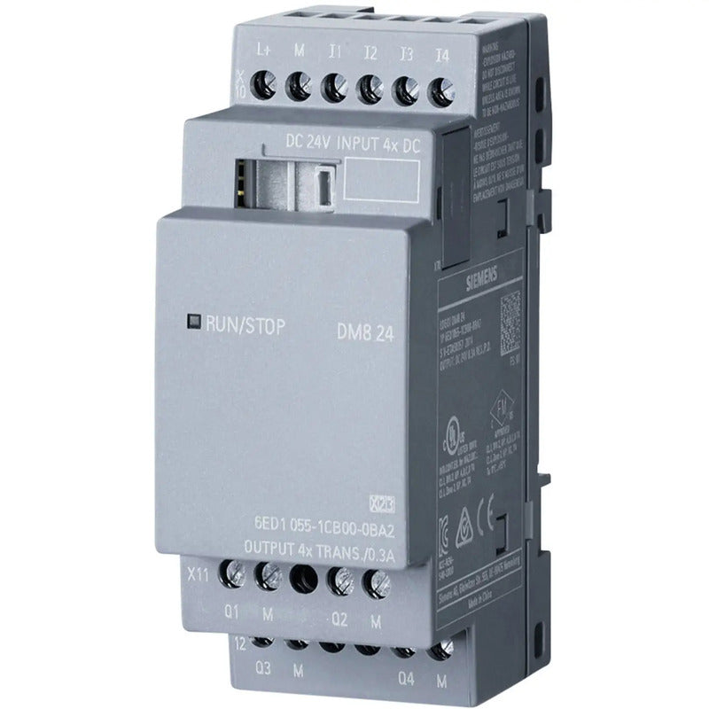 Siemens LOGO! DM8 24 0BA2 SPS-Erweiterungsmodul Ethernetmodul 24 V/DC - 4034106029432