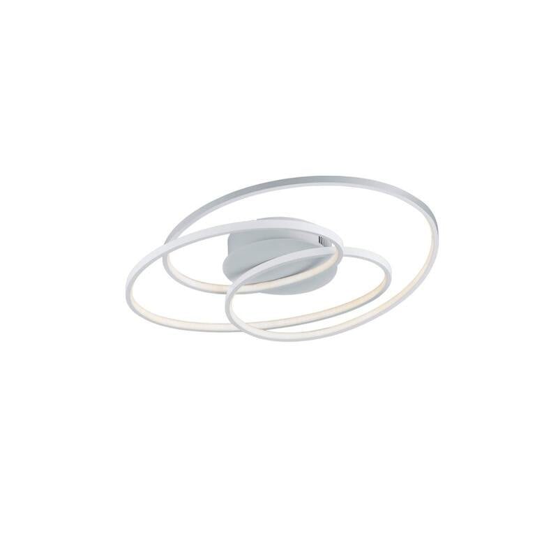 Trio LED Deckenlampe GALE 60x13,5x43cm Deckenstrahler Lampe Switch Dimmer weiß - 4017807452235