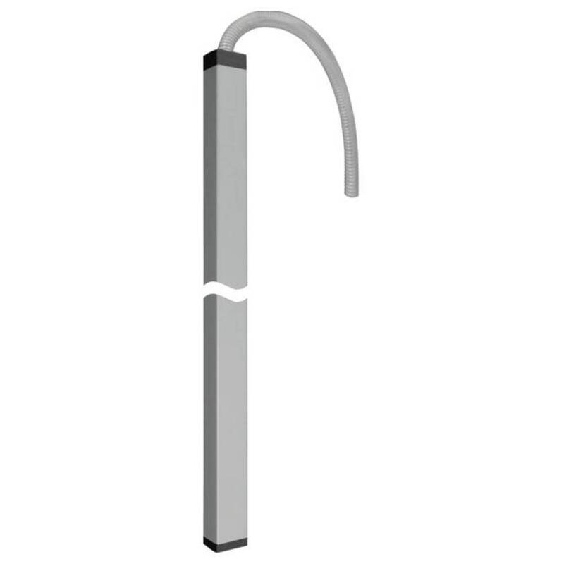 Hager Deckenanschlusssäule Installationssäule Aluminium Schlauch Geräteeinbau - 4012740902519