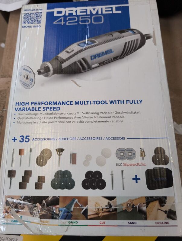 Dremel Multifunktionswerkzeug 4250 mit 35 Zubehörteilen und variabler Drehzahl - 8710364082575