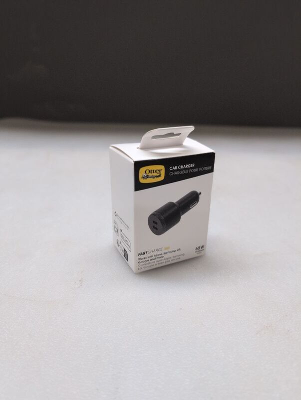 Otterbox KFZ-Ladestation 65W USB-C PPS Schnellladegerät für iPhone Schwarz 2 - 0840434707904