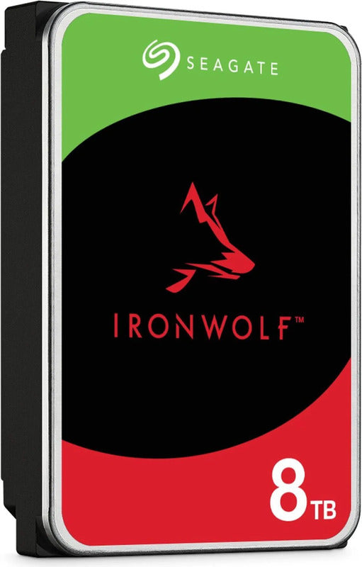 SEAGATE IronWolf HDD 8TB Datenspeicher Festplatte für NAS-Systeme 3,5 Zoll - 8719706009812