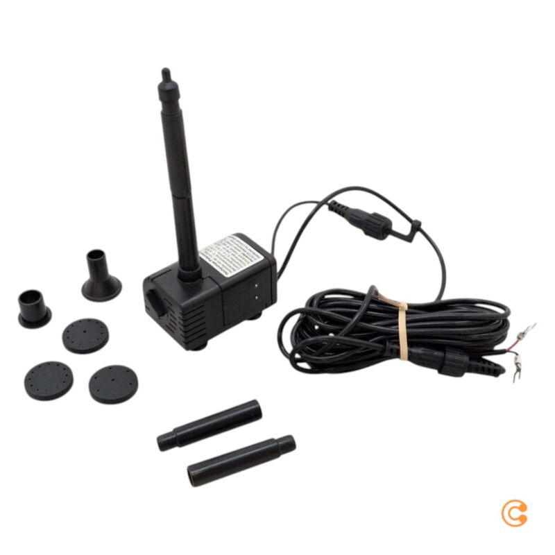 Esotec SOLARPUMPE Palermo Tauchpumpe Gartenpumpe 330l/h 0,9m Förderhöhe 6V 3W - 4260057861429