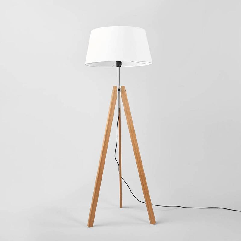 Rothfels Thea Textil-Stehlampe Wohnzimmerlampe Stehleuchte E27 SIEHE TEXT/FOTO - 4251096532555