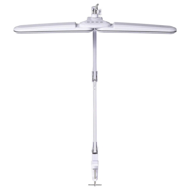 Renkforce Klemmleuchte LED RF-7165304 dimmbar 18W warmweiß grau 850x690mm Lampe - 4064161501772