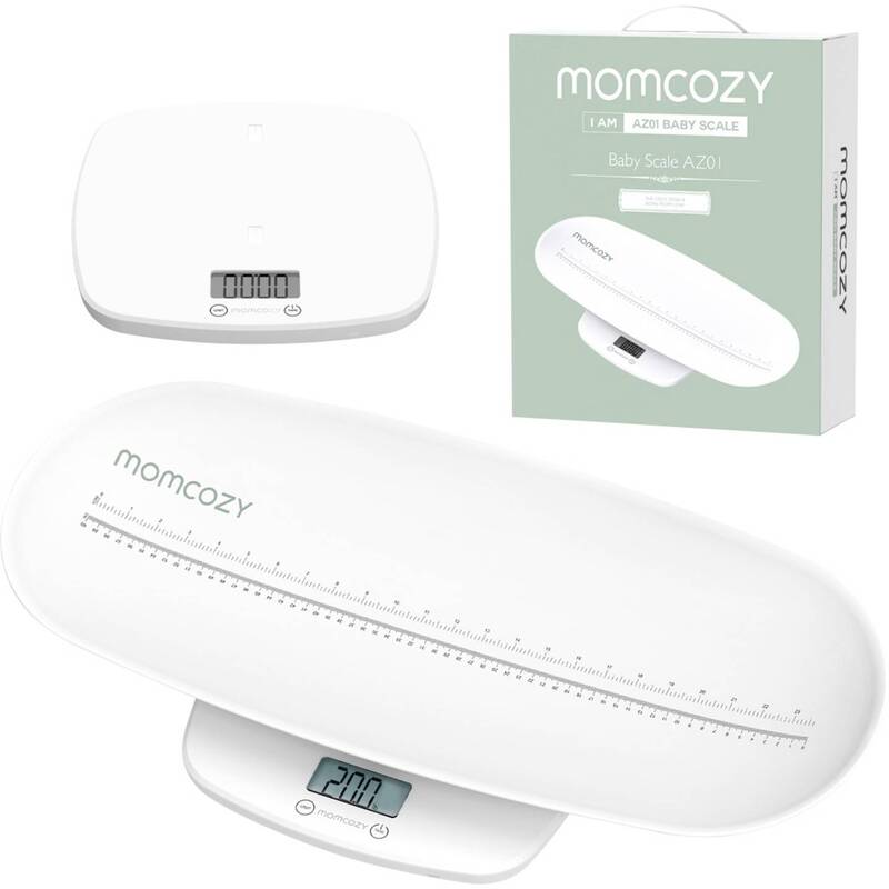 momcozy Babywaage Digitalwaage Waage Weiß Haustierwaage Gewichtsmessung 150 kg - 0810123508945