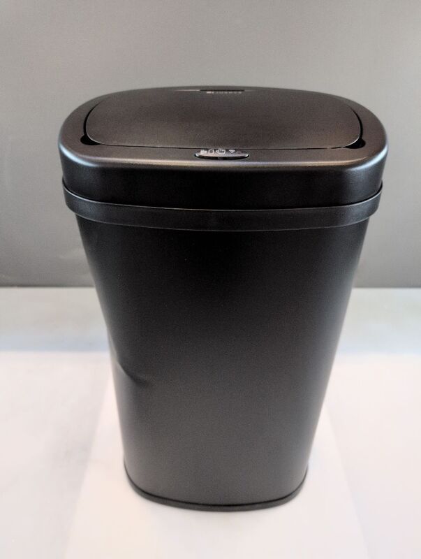 Rechteckiger Mülleimer mit Sensor Automatischer Abfalleimer 60 L schwarz - 4260565529811