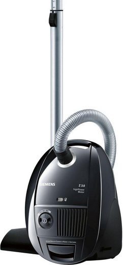 B-Ware Siemens Staubsauger Sauger Staub mit Beutel VSZ3B212 700 W schwarz netzbetrieben