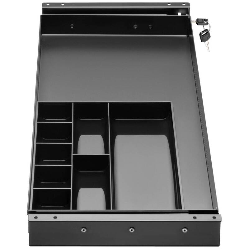 SpeaKa Professional SP-10938492 Untertisch-Schublade 740 x 449 mm abschließbar - 4064161240541