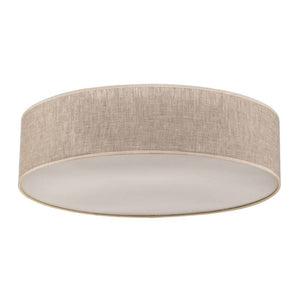 B-Ware Deckenleuchte Leano grau Leuchte Lampe dimmbar E27 Ø50cm Made in Europe