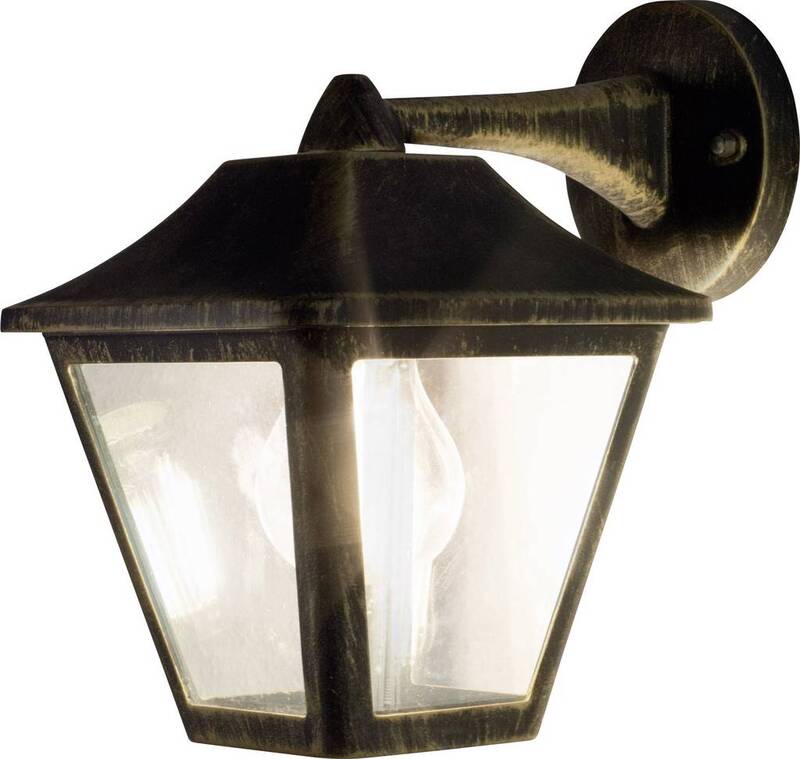 LEDVANCE Endura Classic Außenwandleuchte LED E27  Schwarz Gold - 4058075206168