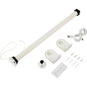 B-Ware Sygonix Rohrmotor Set 40mm 10W 3kg 0.8Nm Automatisierung Rollläden Alexa