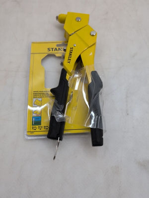 B-Ware Stanley Blindnietzange Druckguss 34cm 4 Mundstücke 2-5mm vielseitig Werkzeug
