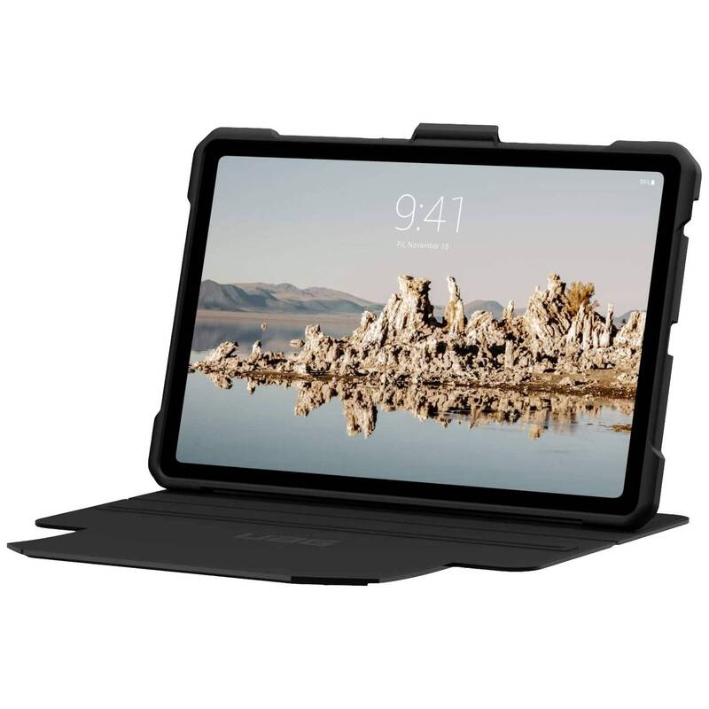 Urban Armor Gear Metropolis SE Tablet-Cover Schwarz Book Cover stoßfest - 0840283911576