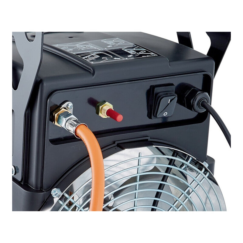 TGO Gas-Heizgebläse Heizgerät Edelstahl 15-31,4kW regelbar gewerbliche Anwendung - 4026213043265