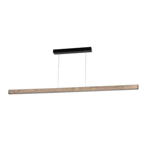 B-Ware Envostar Hängeleuchte Pendellampe Lineo LED Lampe Kiefer grau Beleuchtung 118cm