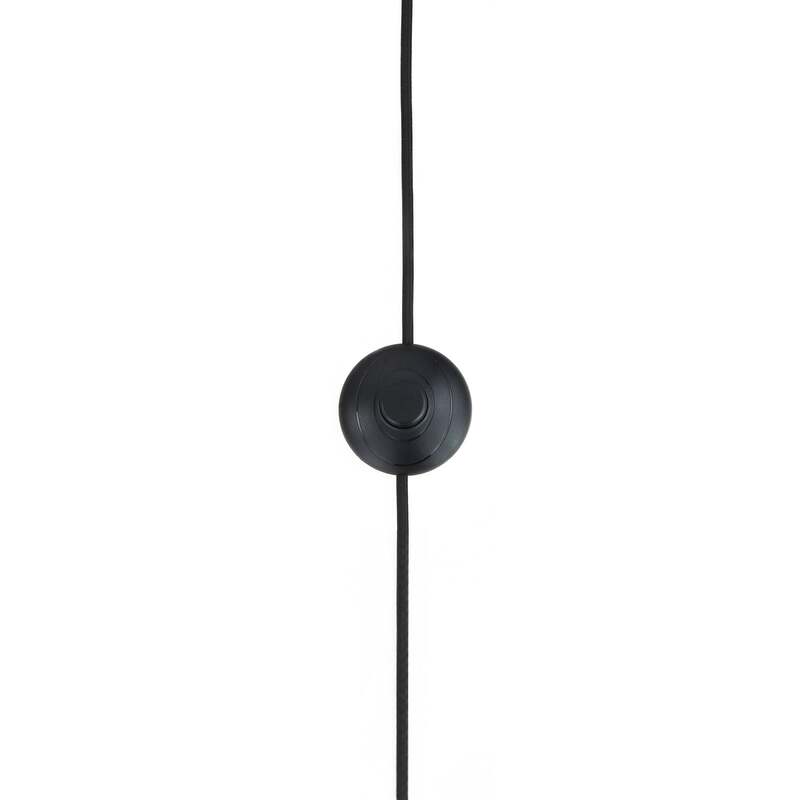 Lindby Stehleuchte Yaelle Rattan schwarz E27 Lampe Leuchte 146 cm hoch 40 cm Ø - 4251911765199