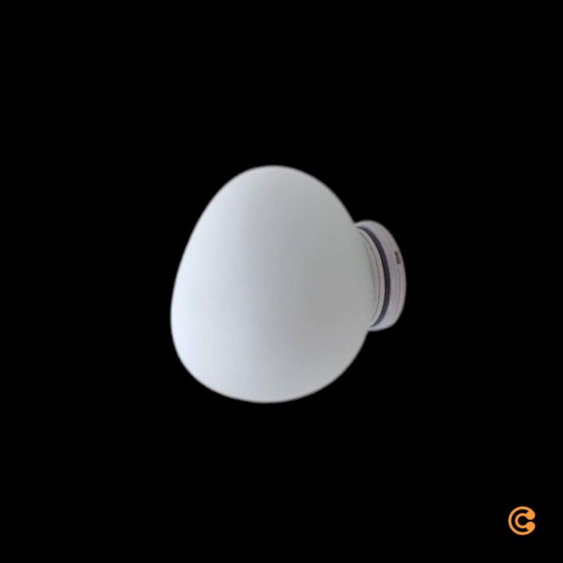 Foscarini Wandleuchte Designer Leuchte Gregg piccola LED dimmbar weiß 11x13cm - 8025594160505