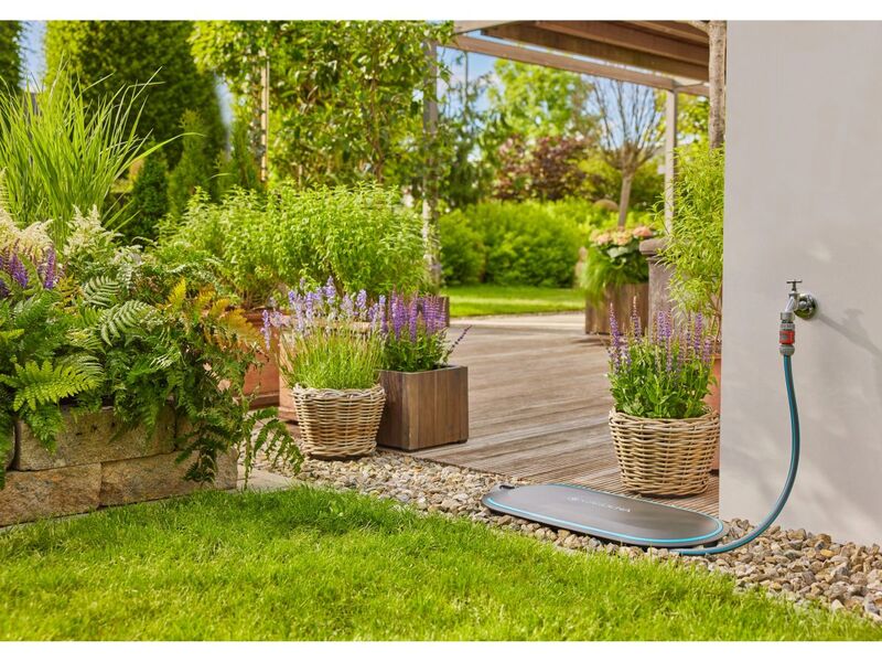 Gardena Schlauchbox RollUp M Garten Schlauchaufbewahrung Komplettset diskret - 4066407027640