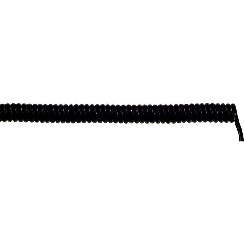 LAPP 73220257 Spiralkabel UNITRONIC SPIRAL 300 mm / 1200 mm 5 x 0.25 mm² - 4044777545421