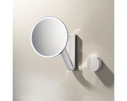 Keuco Kosmetikspiegel iLook_move Wandspiegel 5-fach vergrößert chrom 21,2cm - 4017214496952