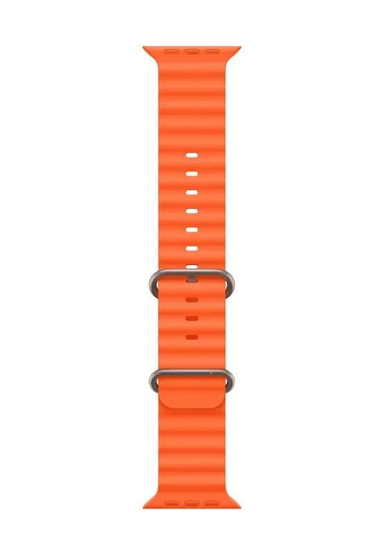Armband Band Apple Watch Ultra Ocean Verlängerung Orange 49 mm Uhren Armband - 0194253951438