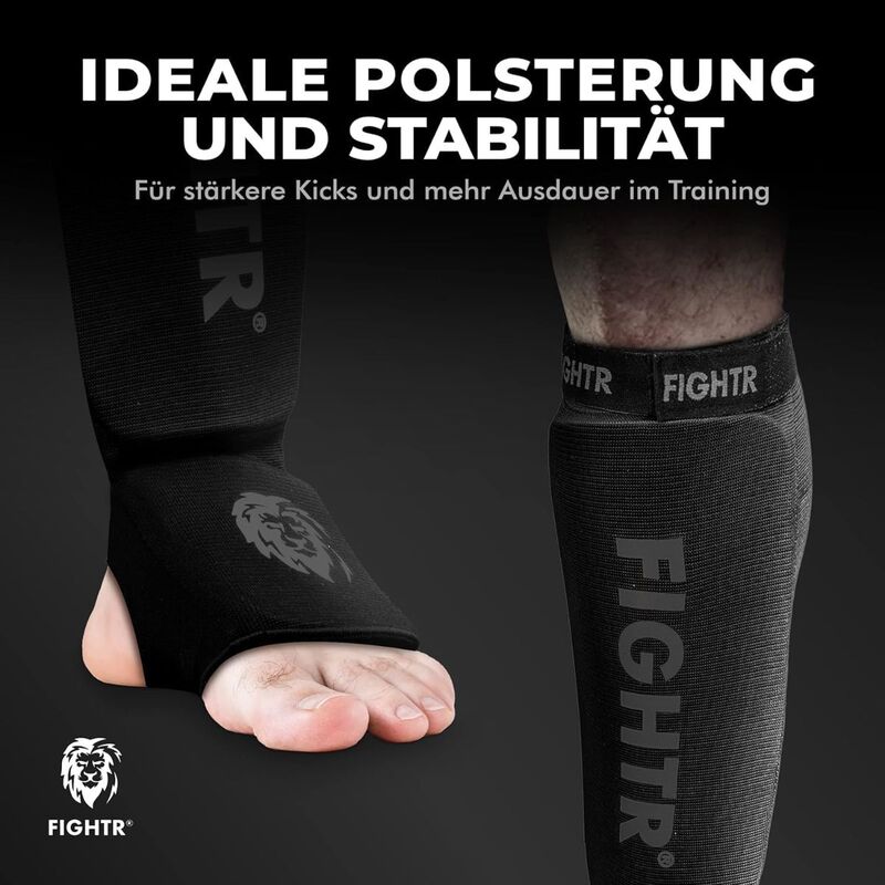 Ochraniacze Piszczeli I Stopy Golenie Twarde Mma Kicboxing Fightr - 4260723850160