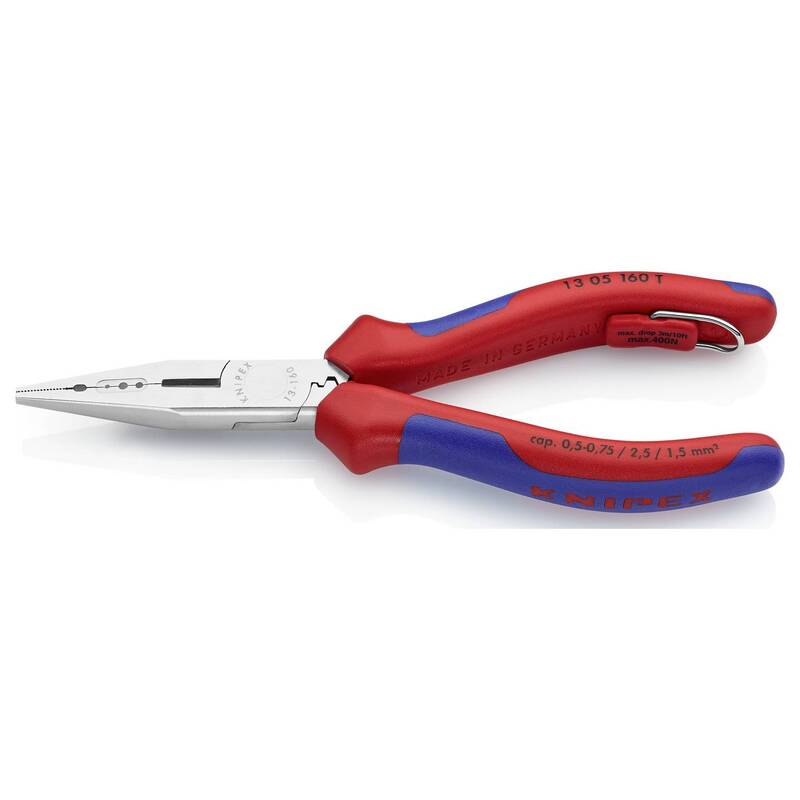 Knipex Verdrahtungszange 160mm Zange Werkzeug Crimpzange 60HRC 139g 1305160 - 4003773071426