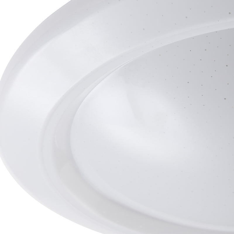 Lindby Deckenleuchte LED Lampe Tejask RGBW dimmbar Leuchte Ø41cm weiß - 4251911762341