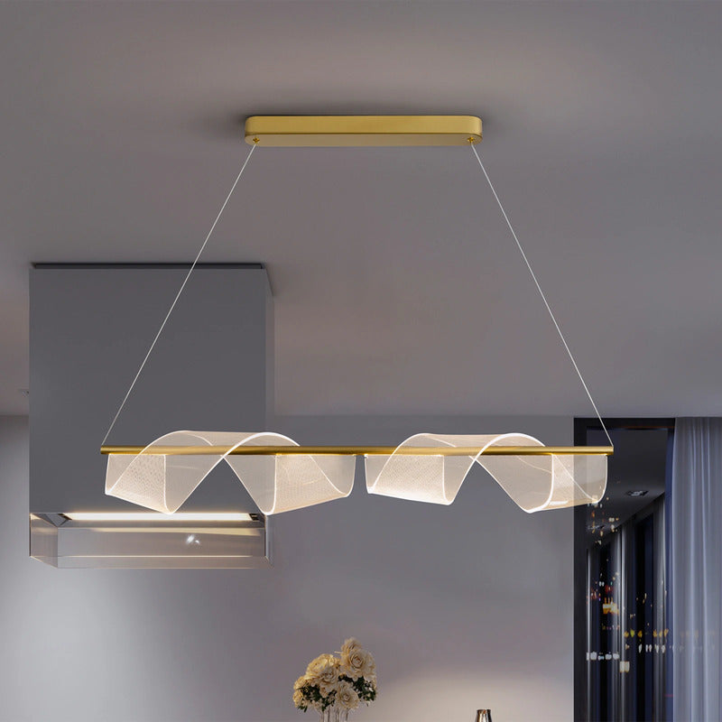 Schuller Valencia Pendelleuchte Hängeleuchte LED gold Metall Kunststoff Velas - 10042402